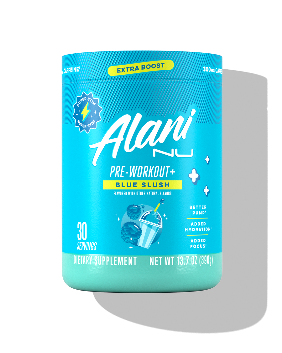 pre-workout+ - blue slush